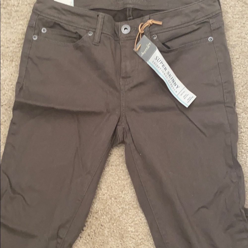 American Rag olive green skinny jeans, BWT